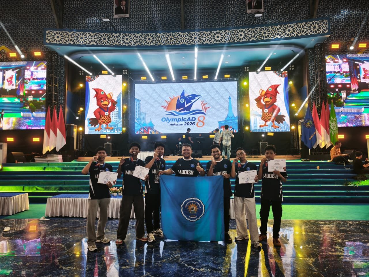 kontingen SMK MUDISA di OLIMPICAD VIII Makassar 2026