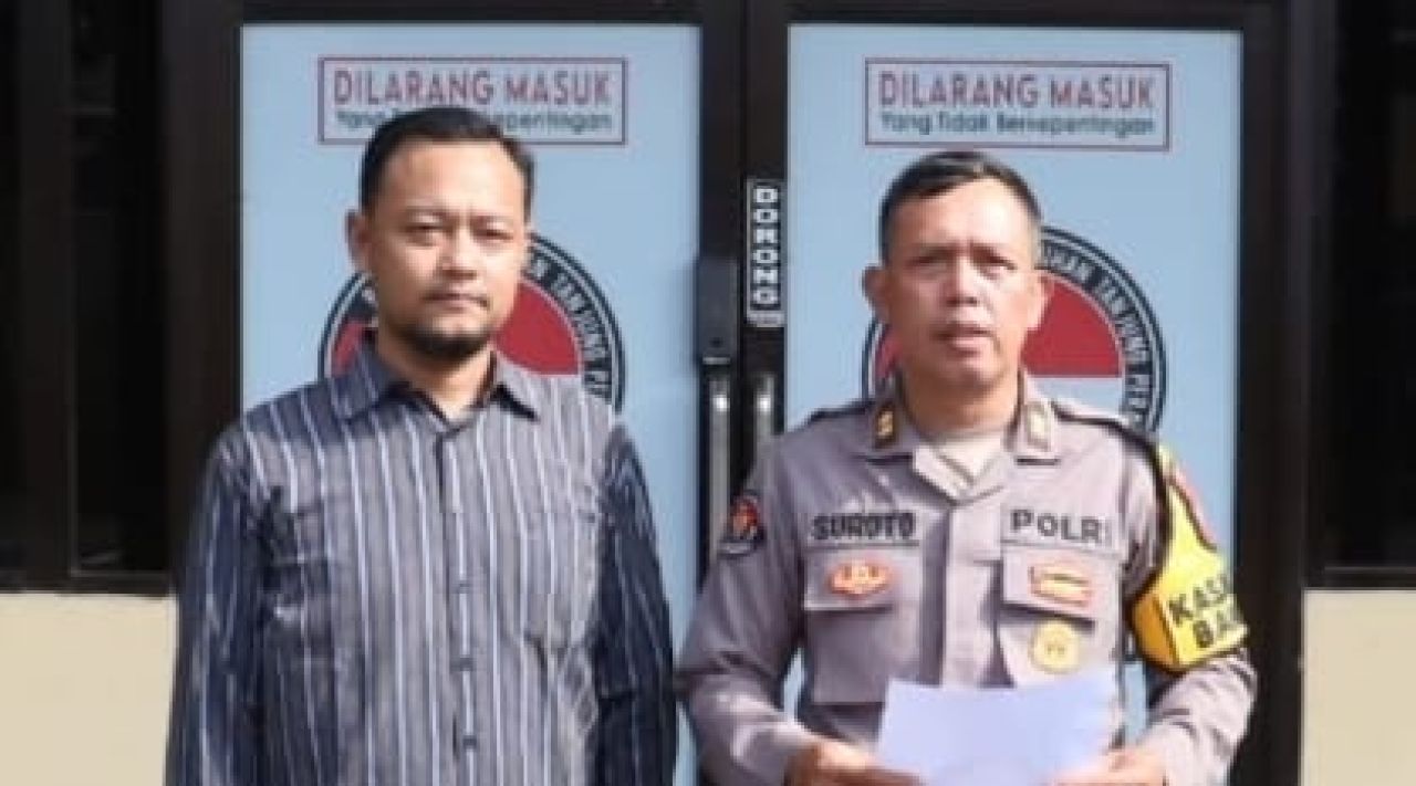 Polres Tanjung Perak memberikan keterangan terkait penyitaan sabu
