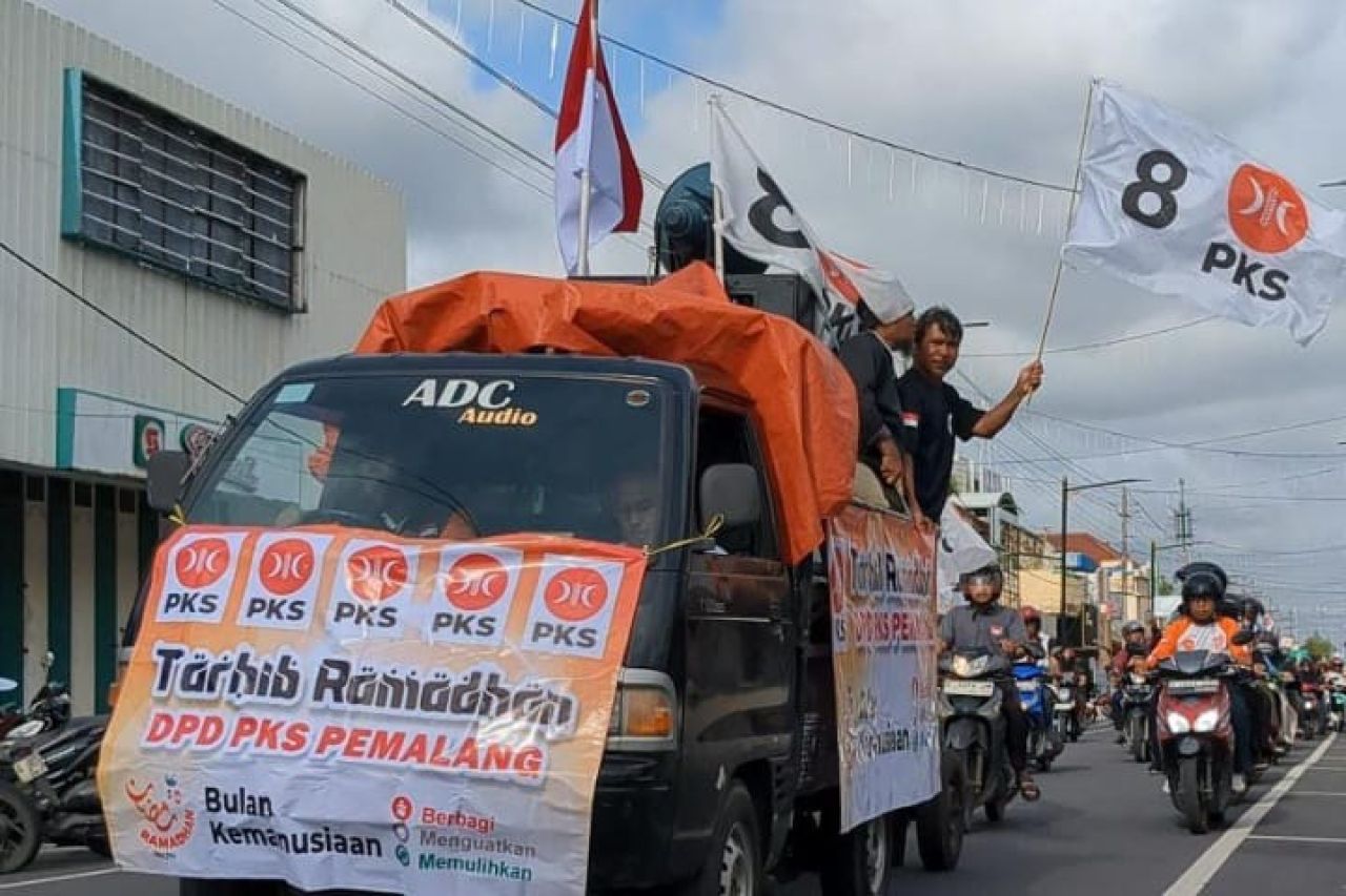PKS Pemalang Konsisten Syiarkan Semangat Ramadan Lewat Pawai Tarhib dan Aksi Kemanusiaan