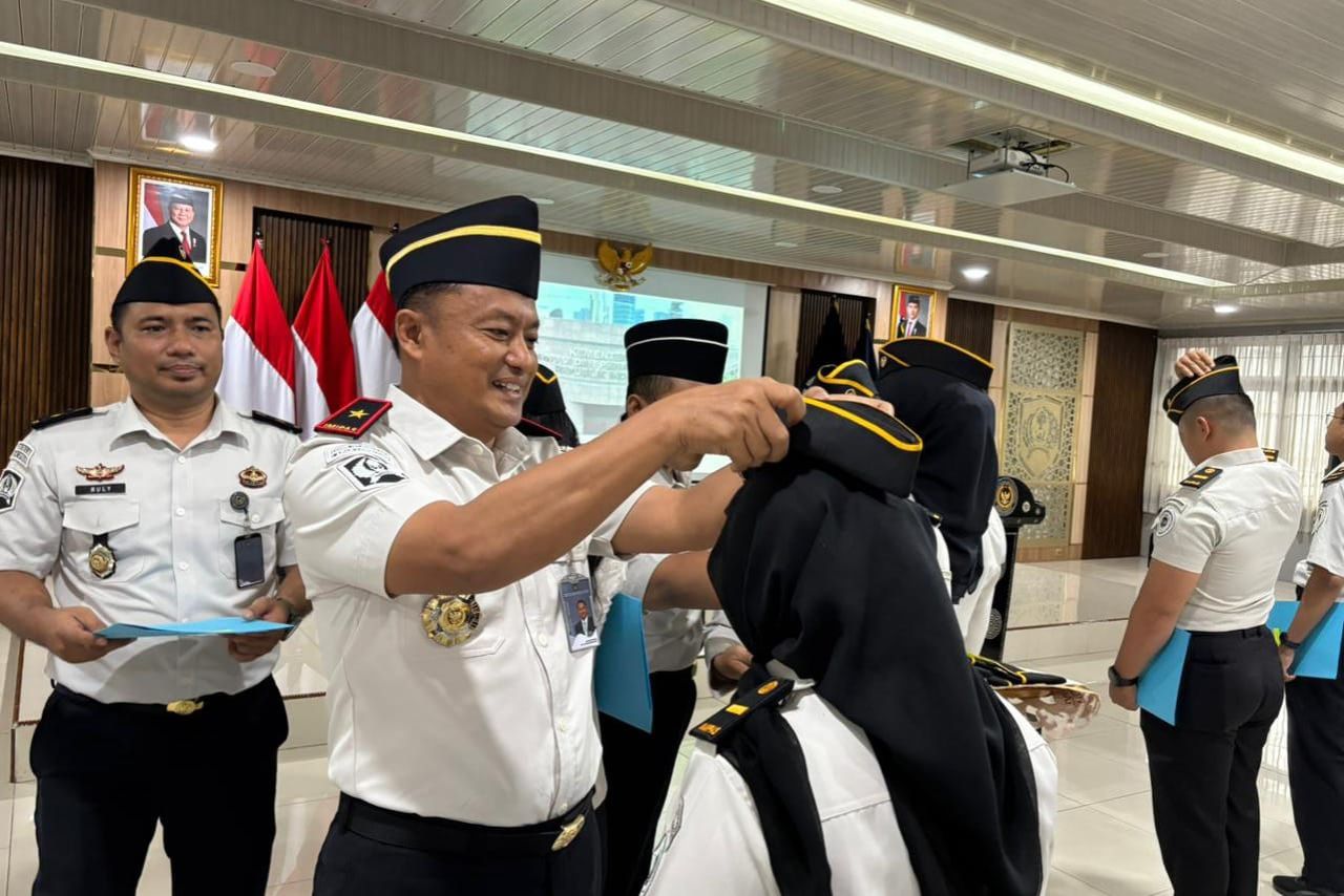 Berbasis Merit dan Integritas, Puluhan Pegawai Lapas Cipinang Terima Kenaikan Pangkat