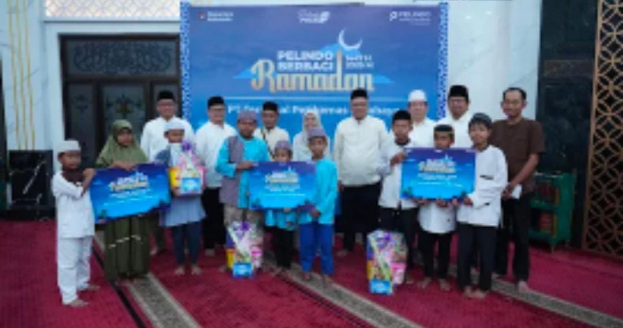 TPS Hadirkan Program “Pelindo Berbagi Ramadan, Salurkan Ratusan Paket Sembako dan Santunan