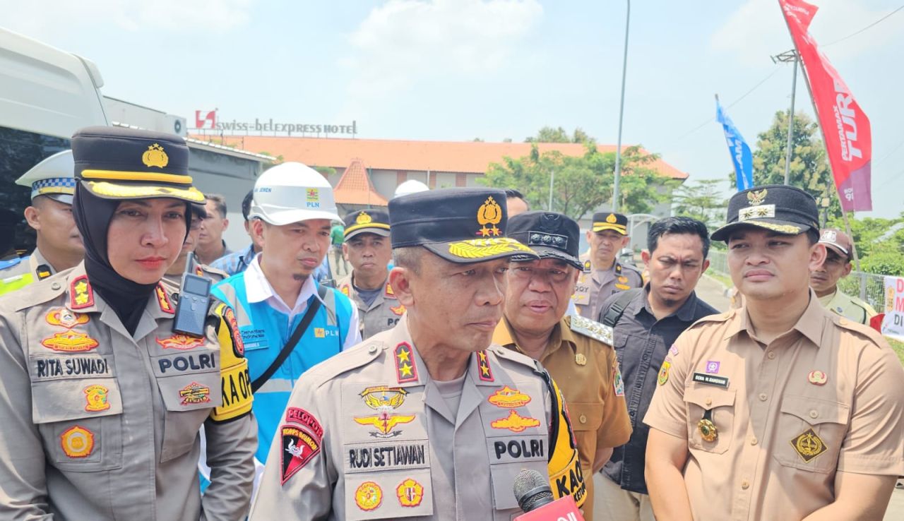 Kapolda Jabar tinjau Rest Area KM 166 Majalengka