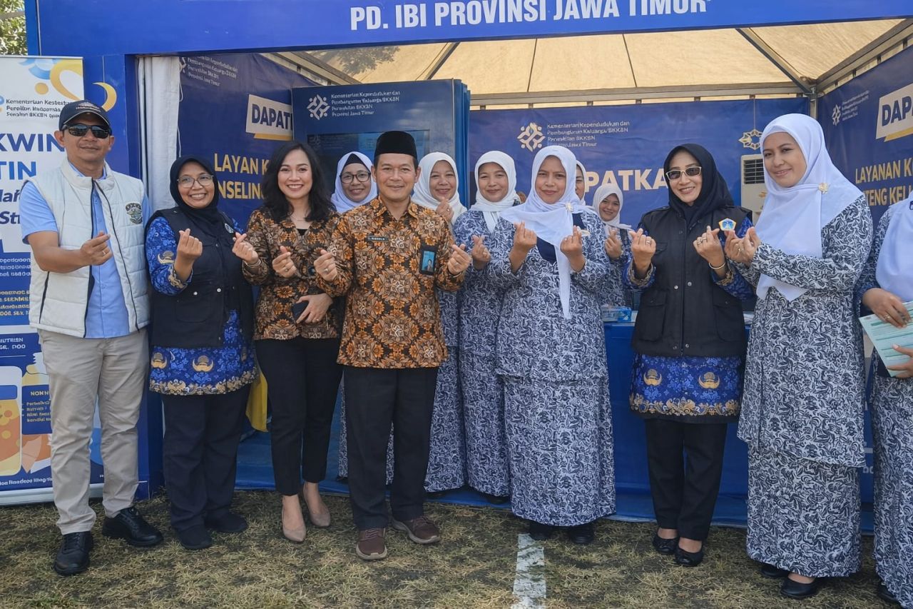 BKKBN Jatim Buka Posko “Sapa Pemudik”, Sediakan Layanan KB dan Cek Kesehatan Gratis