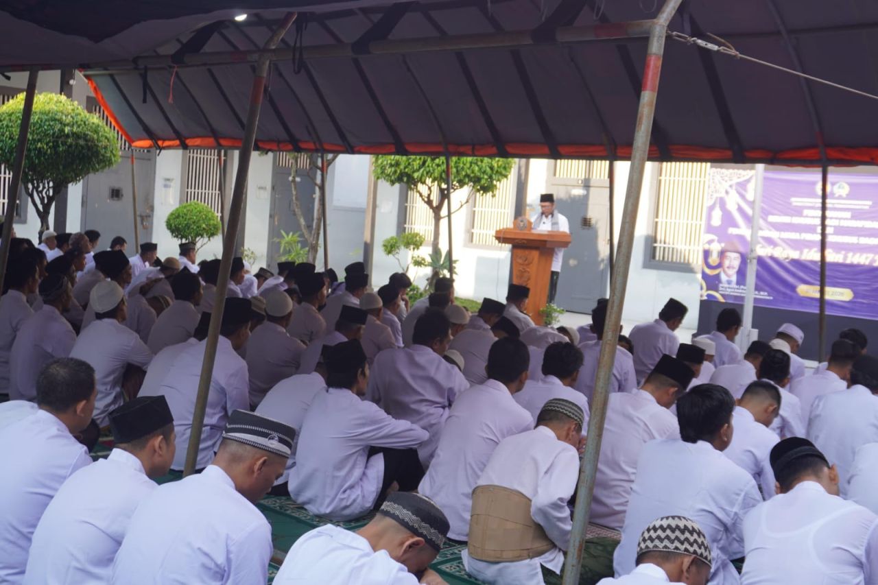 Salat Ied di Rutan Pemalang