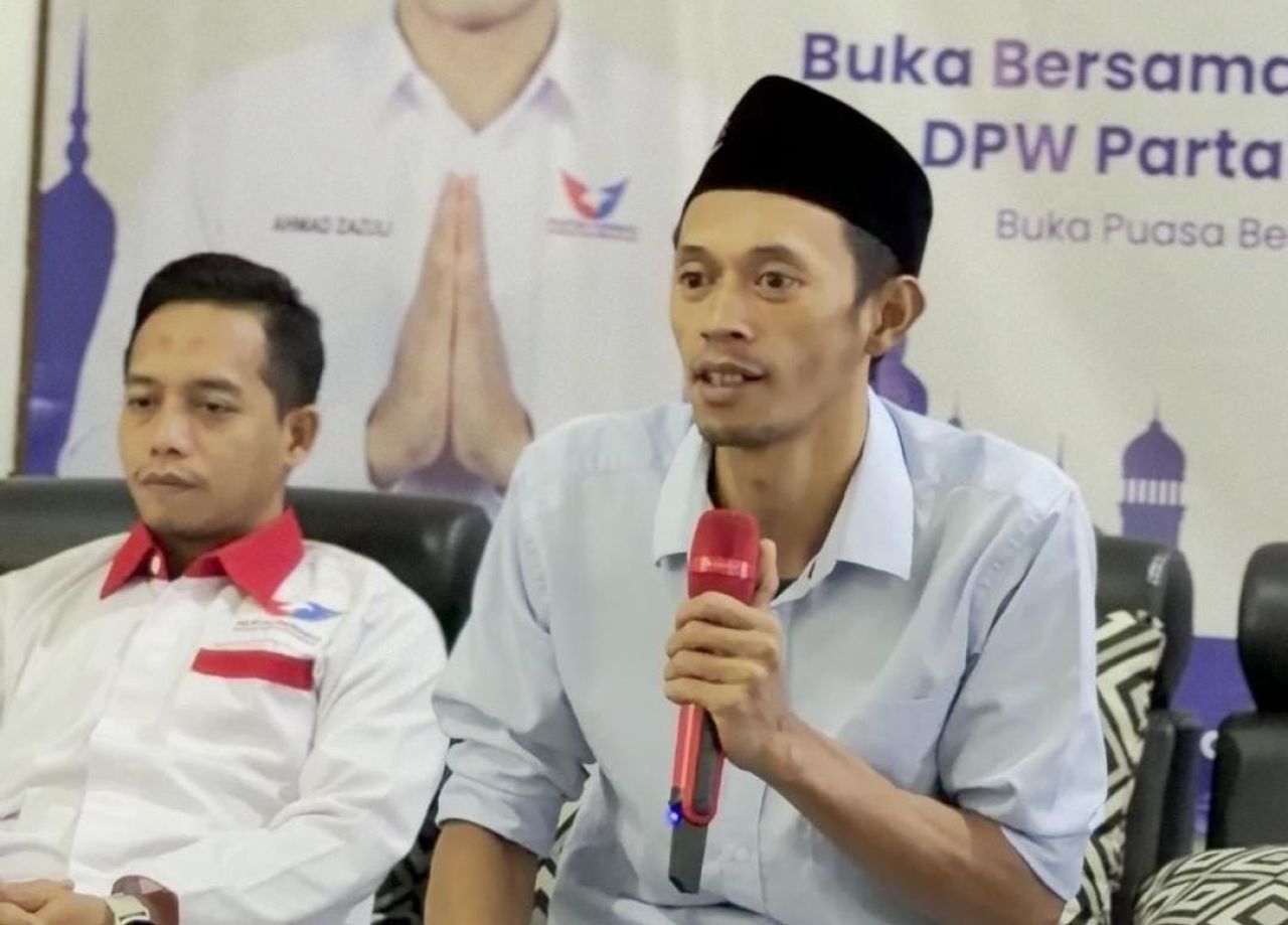 Ketua DPW Perindo Jatim, Ahmad Zazuli