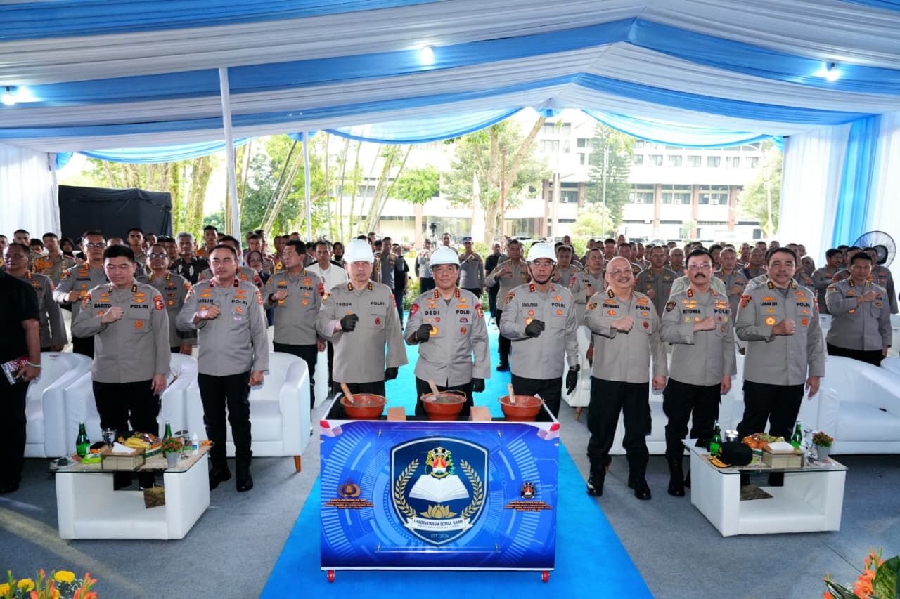 Peresmian Laboratorium Sosial Sains Akpol Lemdiklat Polri Semarang