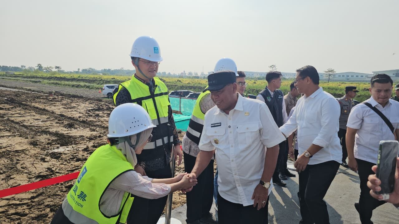 Dorong Ekonomi Daerah, Bupati Majalengka Sambut Groundbreaking Industri di KIEM