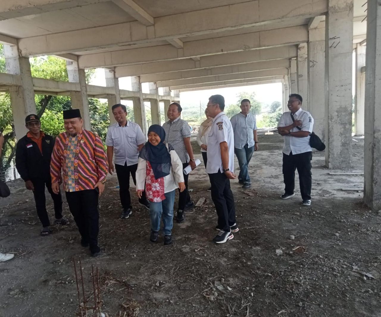 ‎Disorot DPRD, Proyek SMPN Waru Gunung Rp8,5 Miliar Baru Sebatas Kerangka