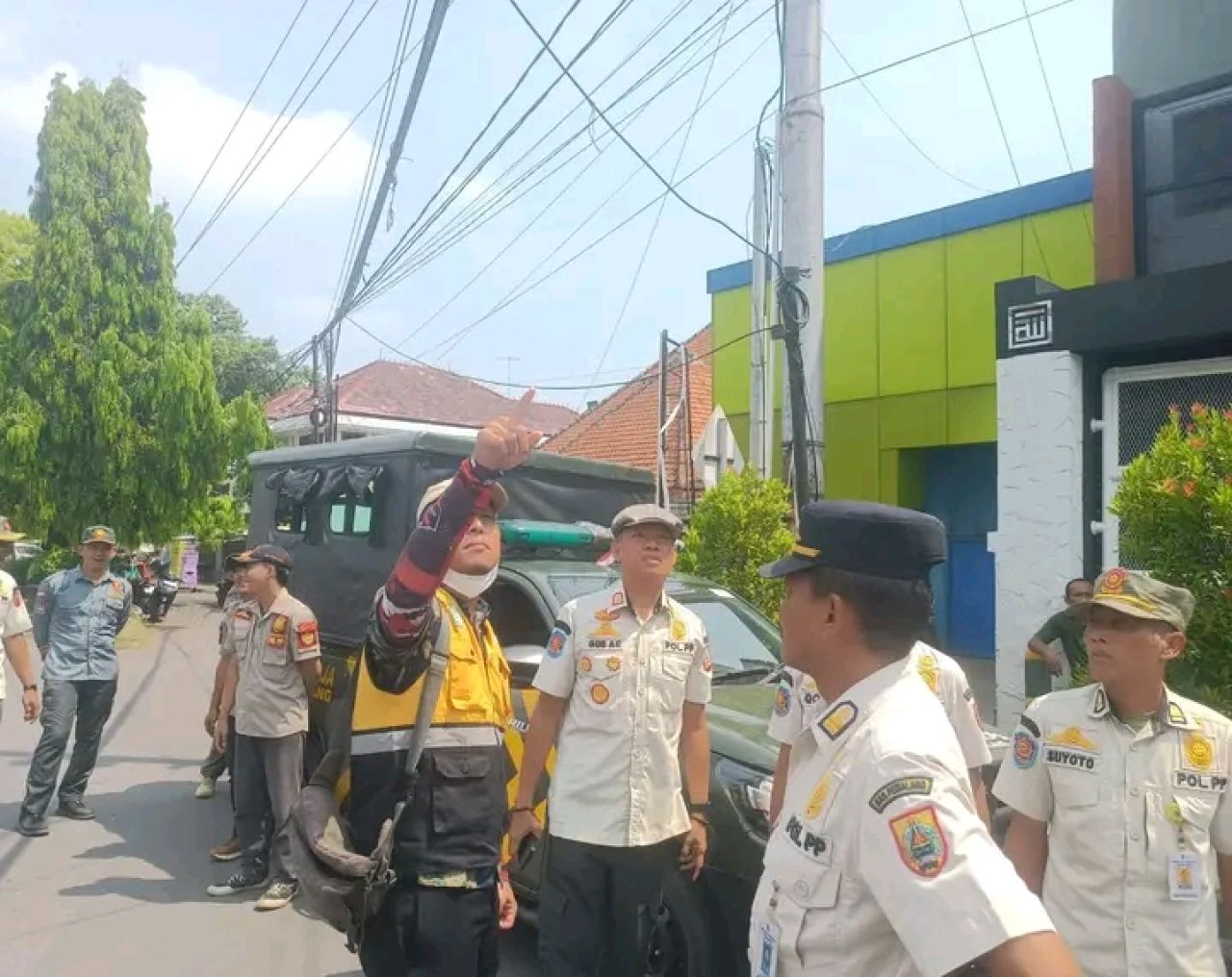 Kabel Internet Semrawut Asal Pasang, Satpol PP Pemalang Panggil Pengusaha WiFi