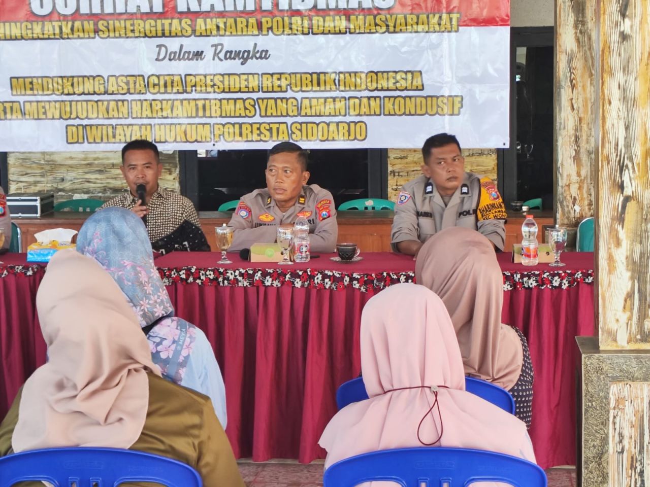 Curhat Kamtibmas Polresta Sidoarjo