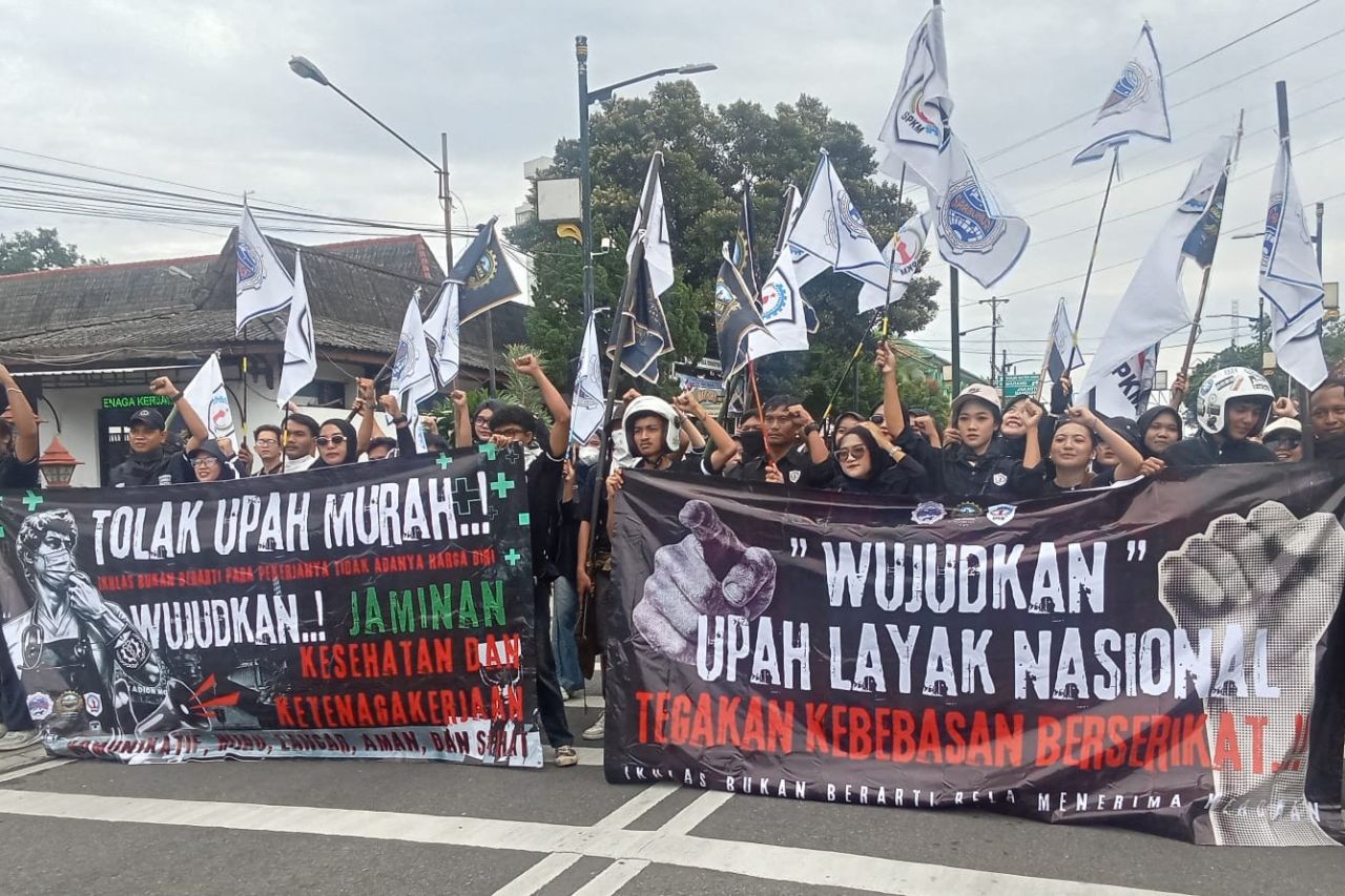 May Day, massa aksi buruh usung beberapa tuntutan