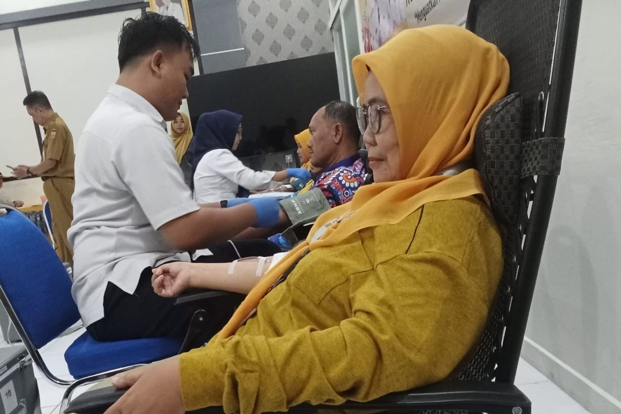 Donor darah Dindikpora Pemalang
