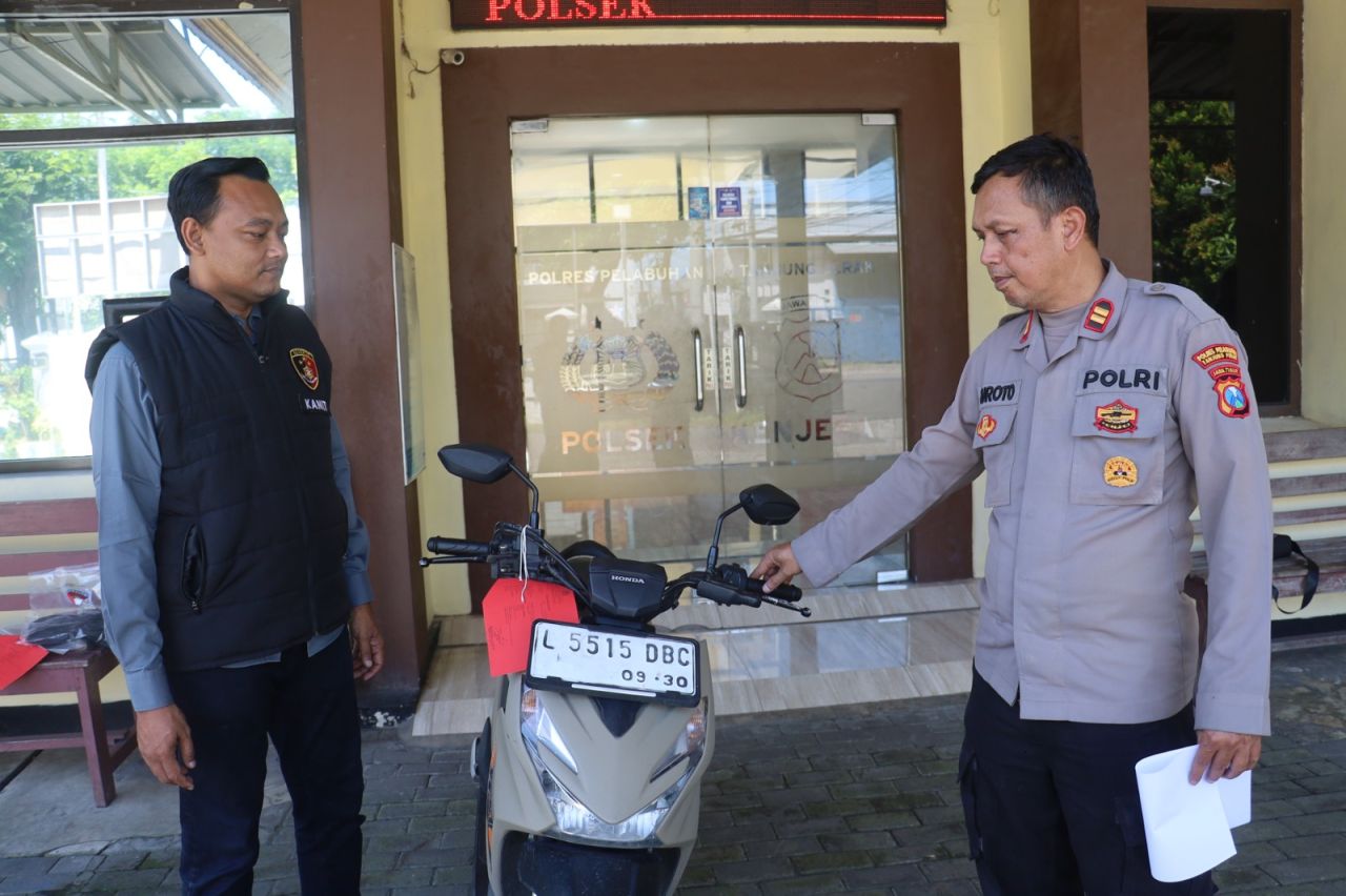 Motor warga yang selamat dari aksi pencurian