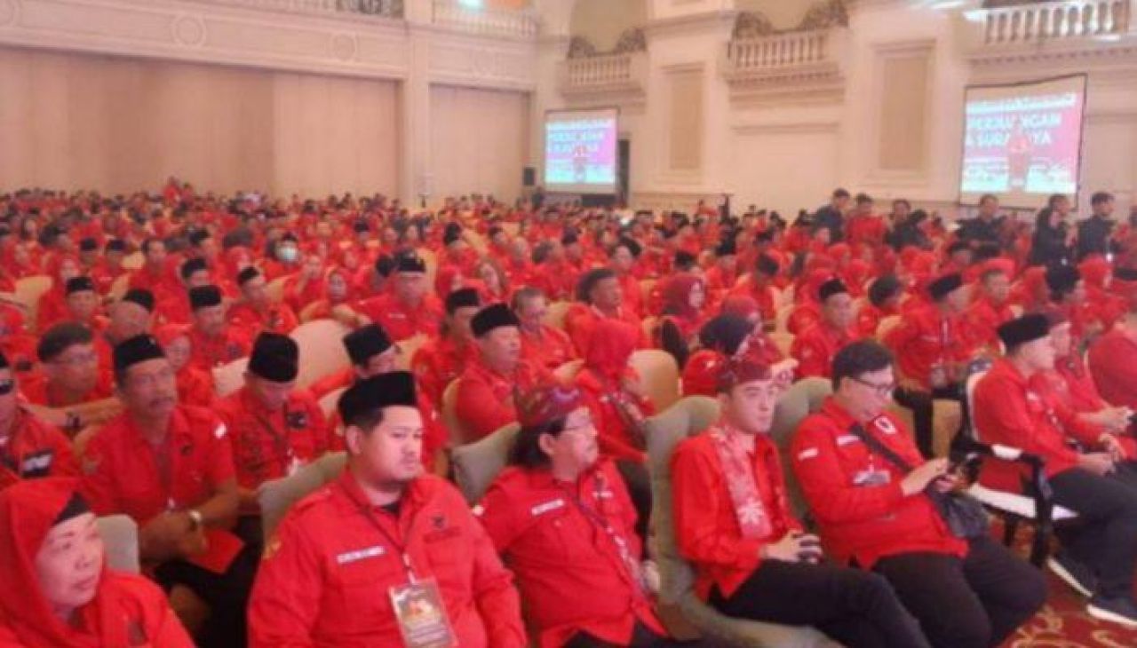 Musancab PDIP Surabaya Panaskan Mesin Partai, Target 15 Kursi DPRD 2029