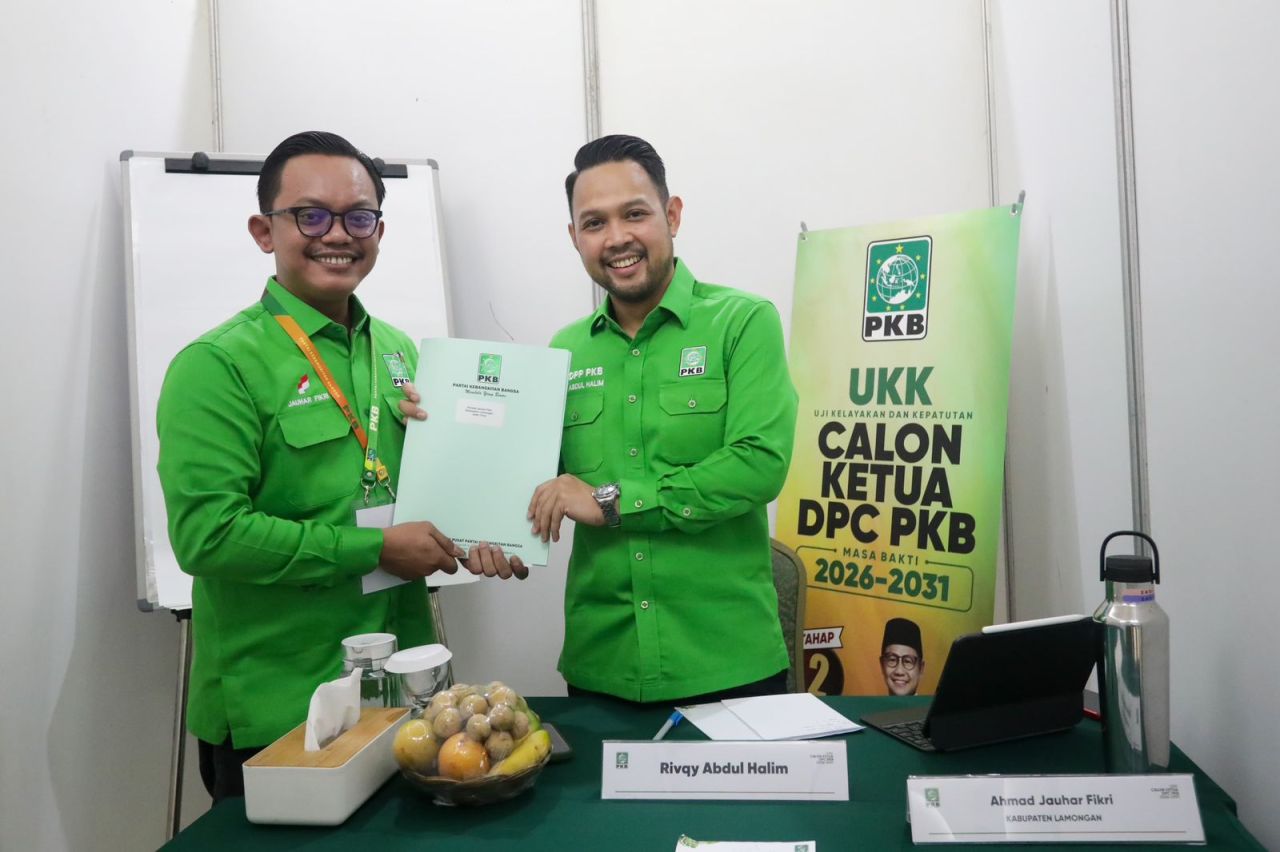 Kandidat Calon Termuda Ketua DPC PKB Lamongan, Berikut Profil Ahmad Jauhar Fikri