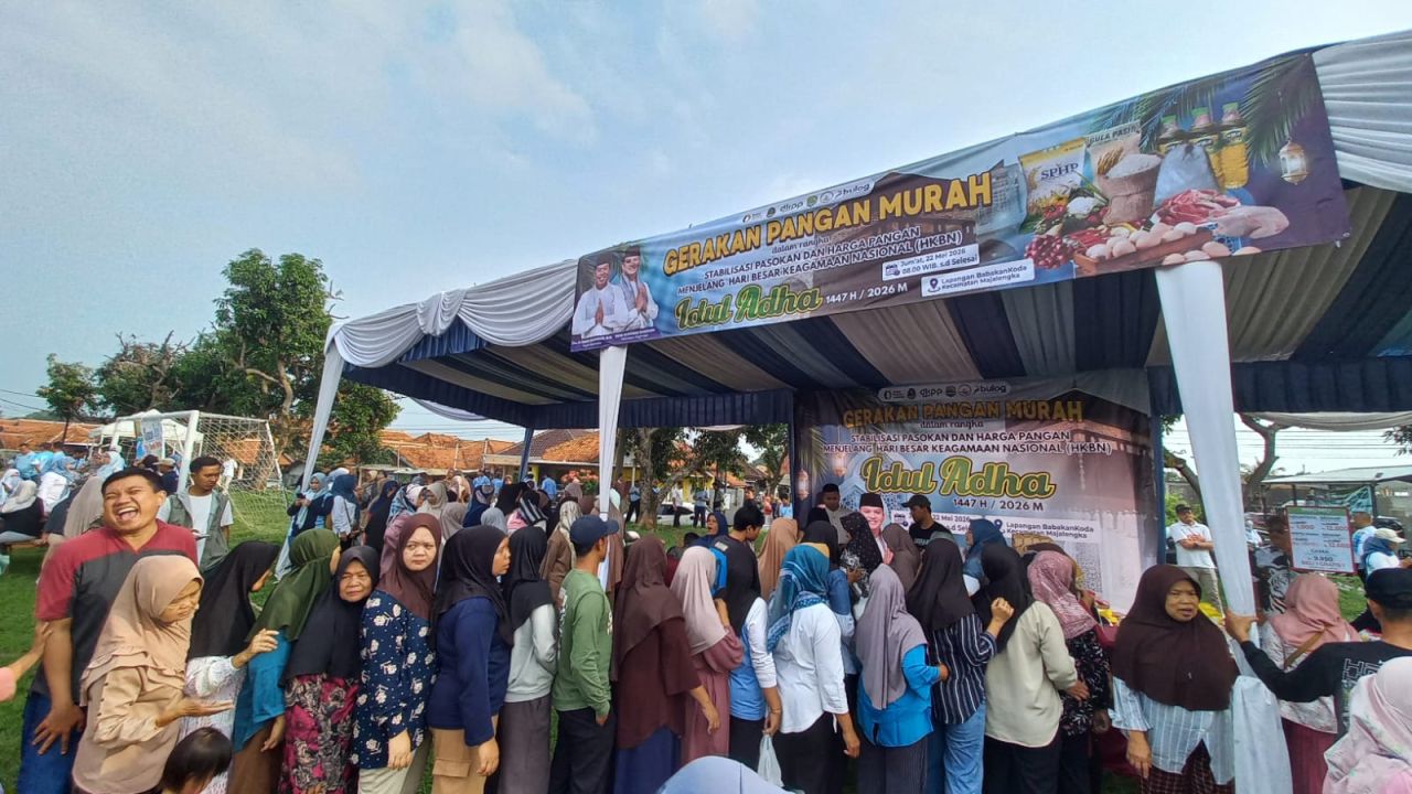 Jaga Stabilitas Harga Menjelang Iduladha, Pemkab Majalengka Gelar Gerakan Pangan Murah