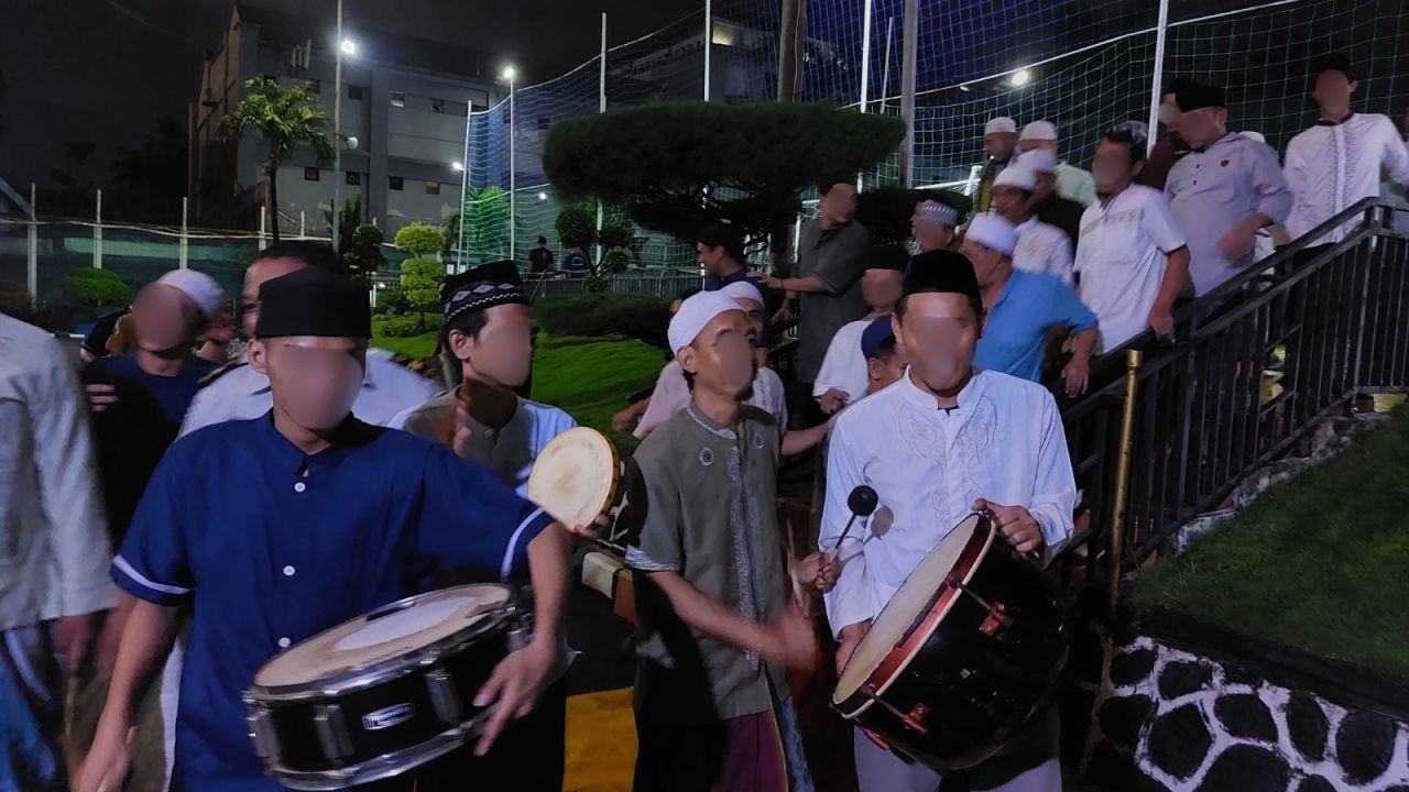 Takbiran di Lapas Cipinang
