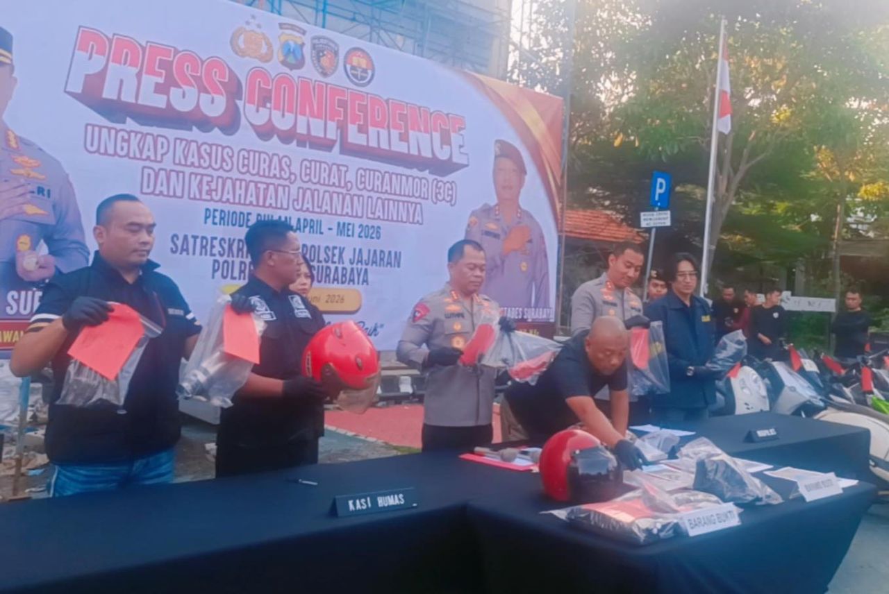 Polrestabes ungkap kasus kejahatan jalanan
