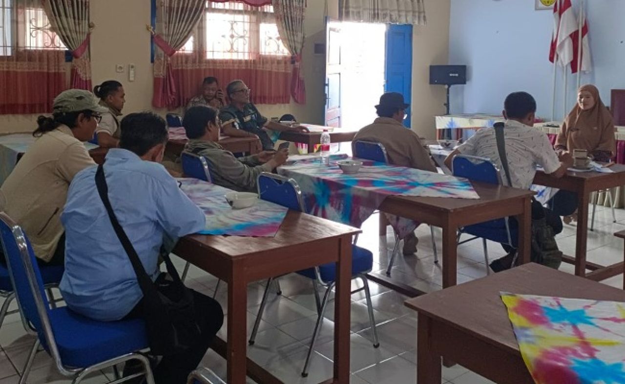 Silaturahmi SMP Negeri 1 Petarukan dengan awak media
