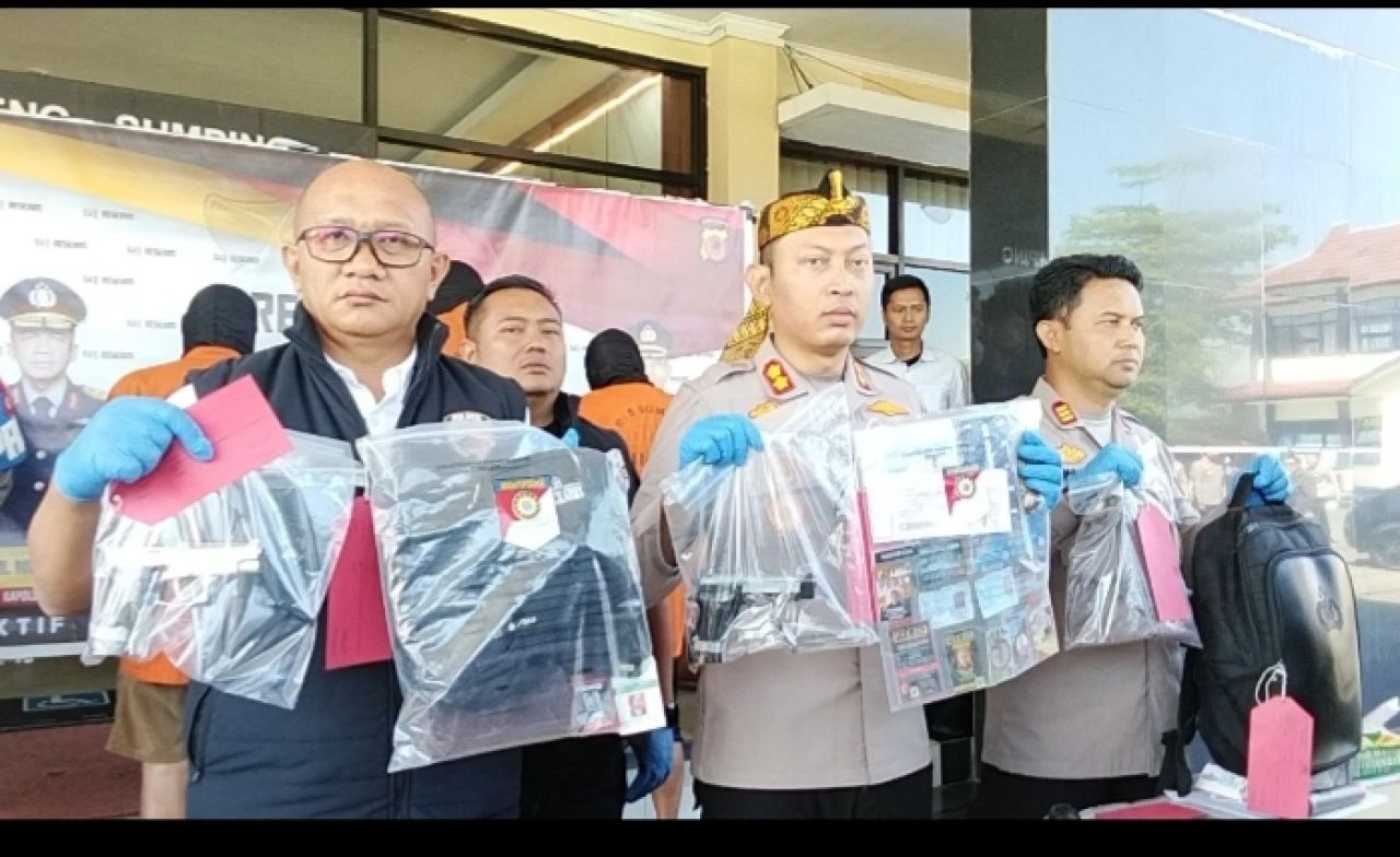 Diduga Rampok dan Peras Sales Rp45 Juta, 3 Orang Diringkus Polres Sumedang