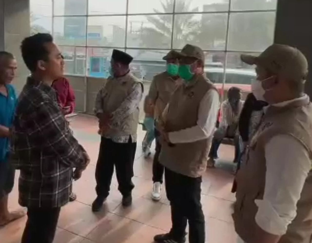 Penyambutan jenazah jemaah Haji Indramayu Kloter 21 KJT