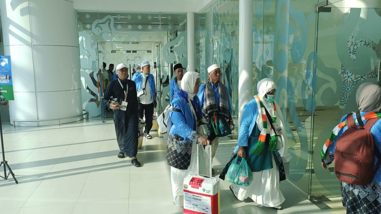 Kloter 22 Tiba di Bandara Kertajati