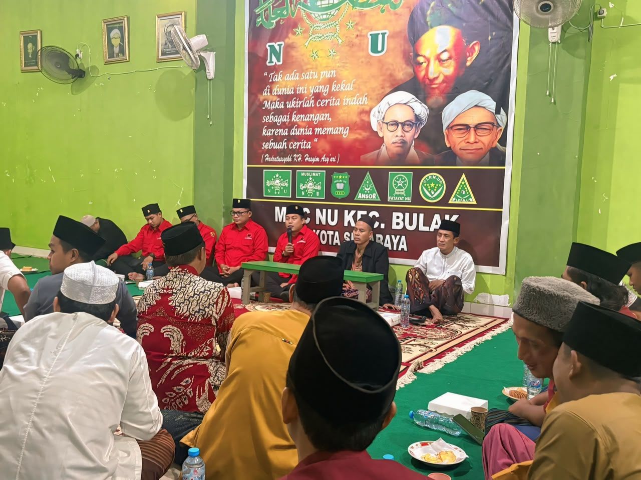 Silaturahmi PAC PDIP Bulak ke MWCNU Kecamatan Bulak