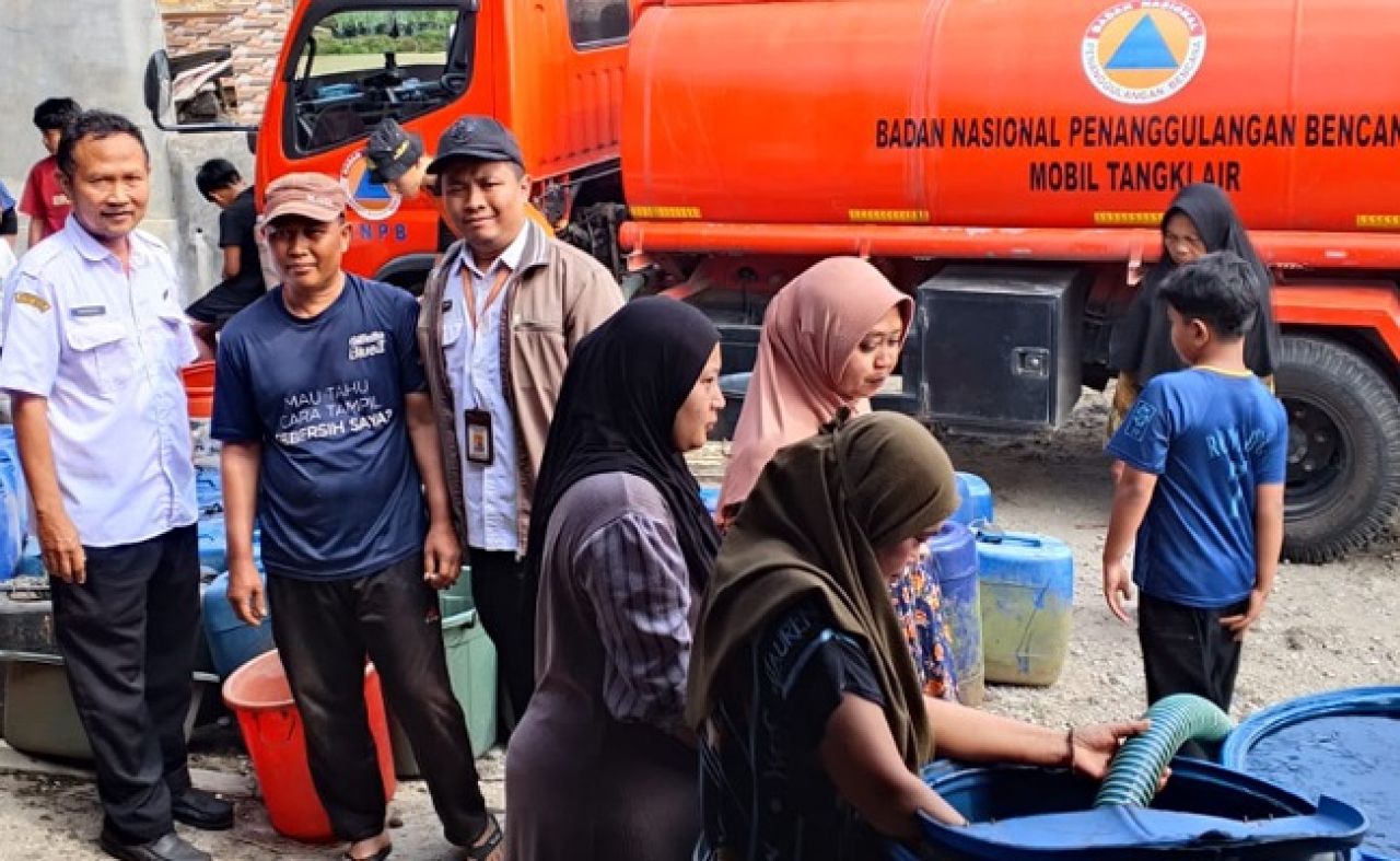 Tanggap Darurat Kekeringan, BPBD Pemalang Pastikan Kebutuhan Air Bersih Warga Tercukupi
