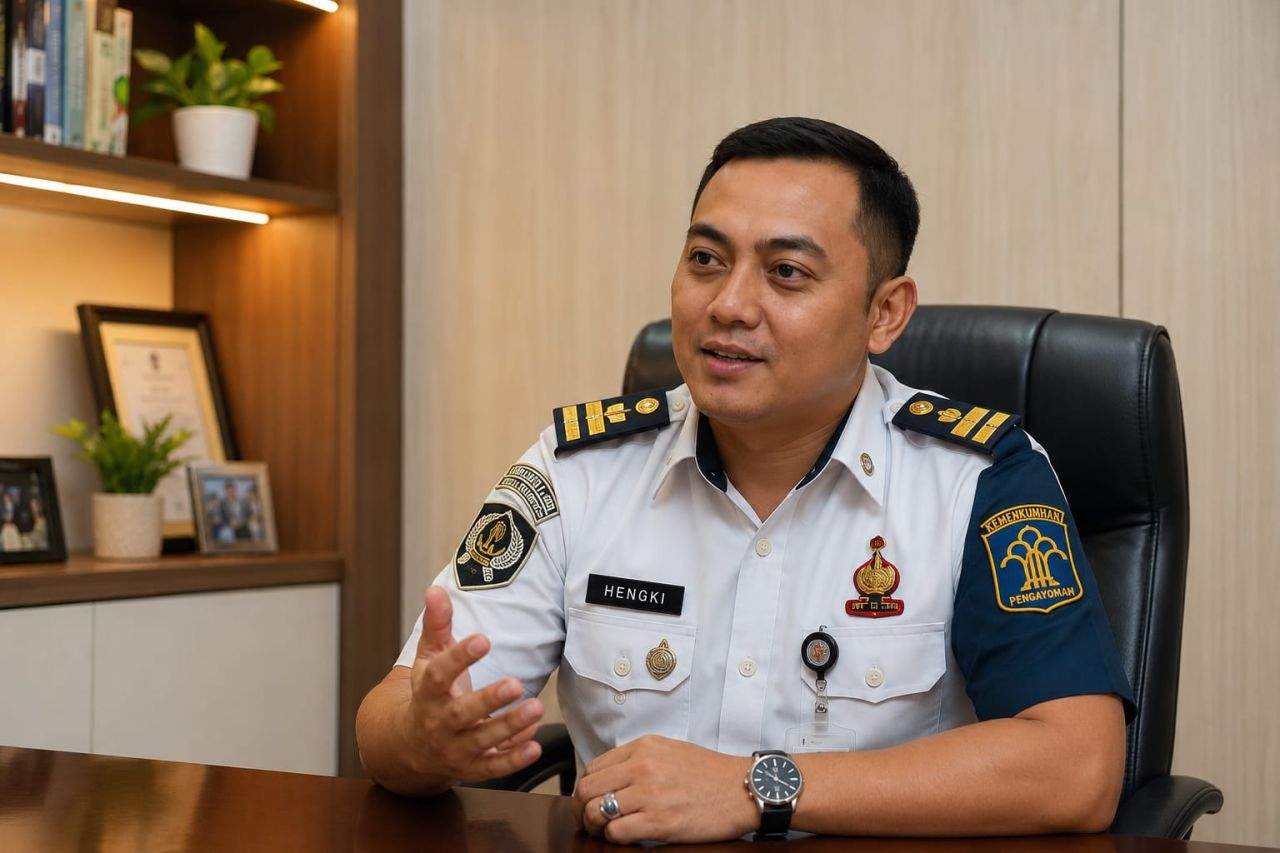 Kepala Kesatuan Pengamanan Rutan Surabaya, Hengki Giantoro