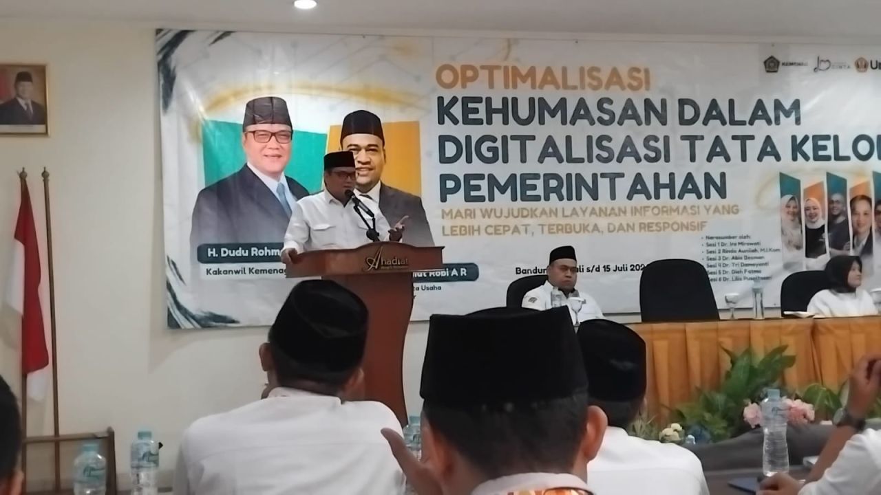 Optimalkan Kehumasan Lewat Digitalisasi Kanwil Kemenag Jabar Gandeng Unpad