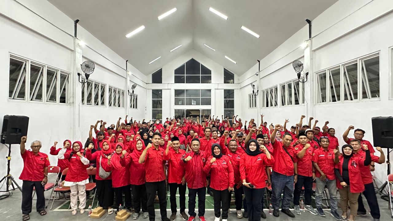 Jelang Penyusunan Pengurus Ranting, PDIP Rungkut Perkuat Soliditas dan Regenerasi Kader Muda