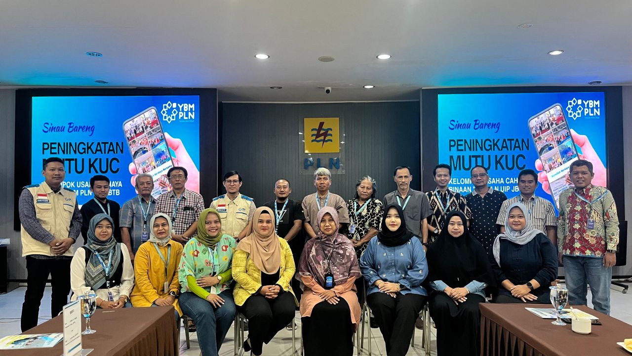 Tingkatkan Kapasitas Kelompok Usaha Binaan YBM PLN UIP JBTB Gelar Sinau Bareng