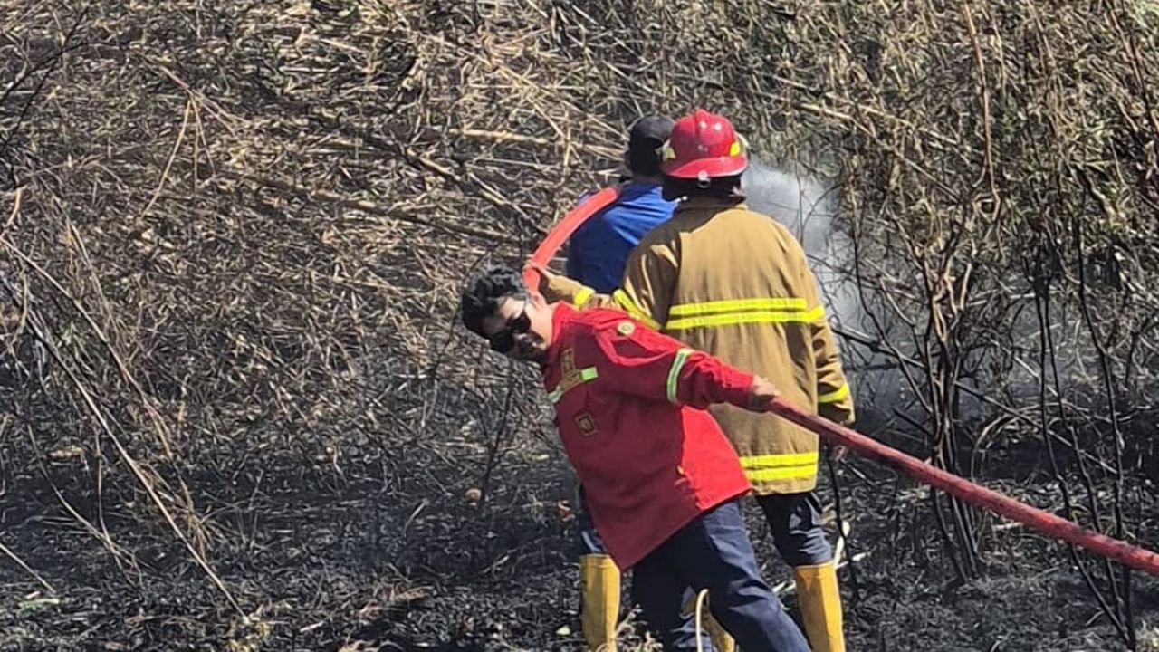 Cuaca Panas Ekstrem Mengancam, Damkar Pemalang Siaga Hadapi Ancaman Kebakaran Lahan