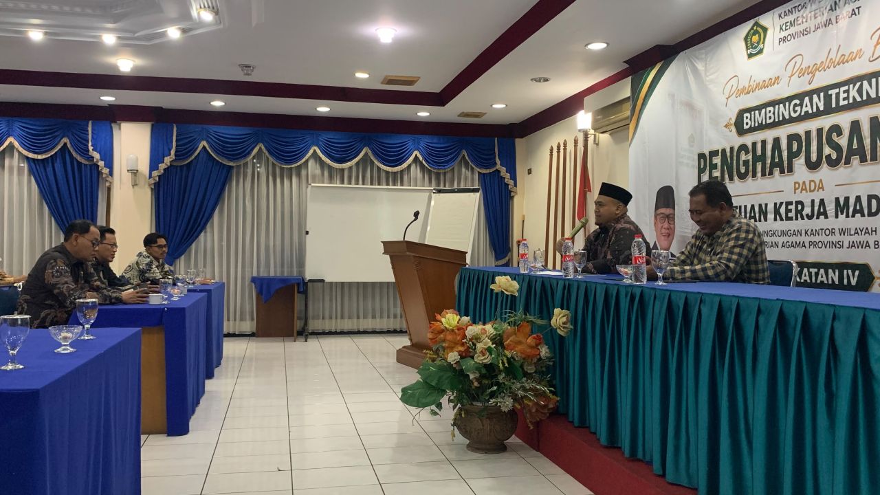 Kanwil Kemenag Jabar Temukan Data BMN Belum Tertib, Aset Rusak Masih Tercatat Baik