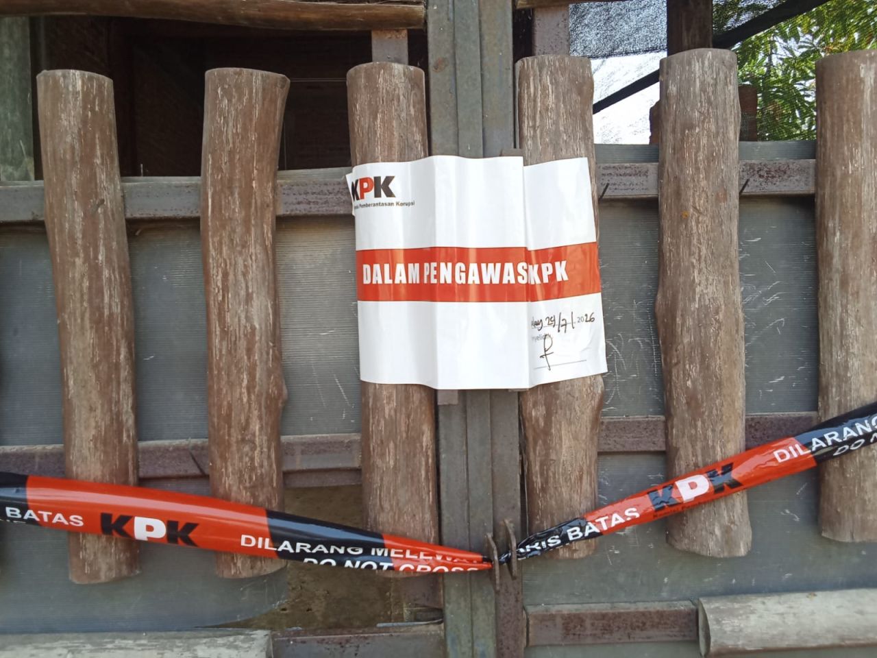 Rumah Bupati Pemalang di Jalan Kalimantan Raya Ikut Disegel KPK