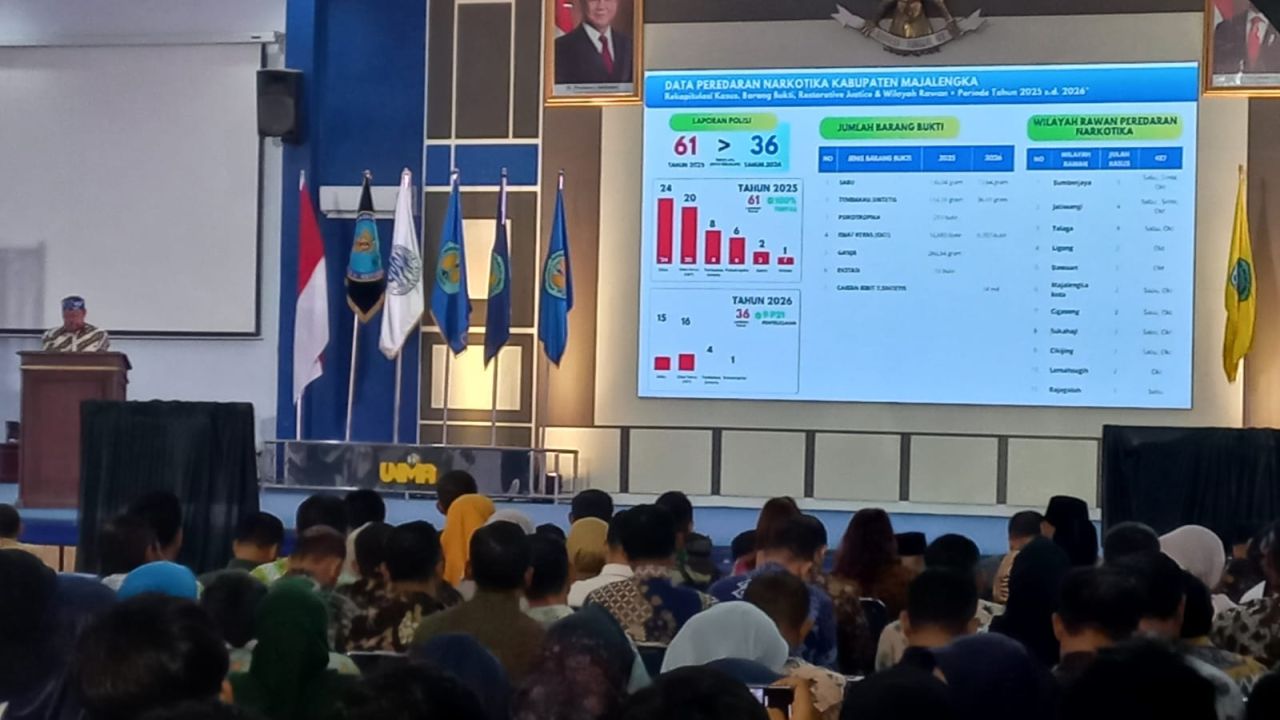 Kuliah umum di Universitas Majalengka