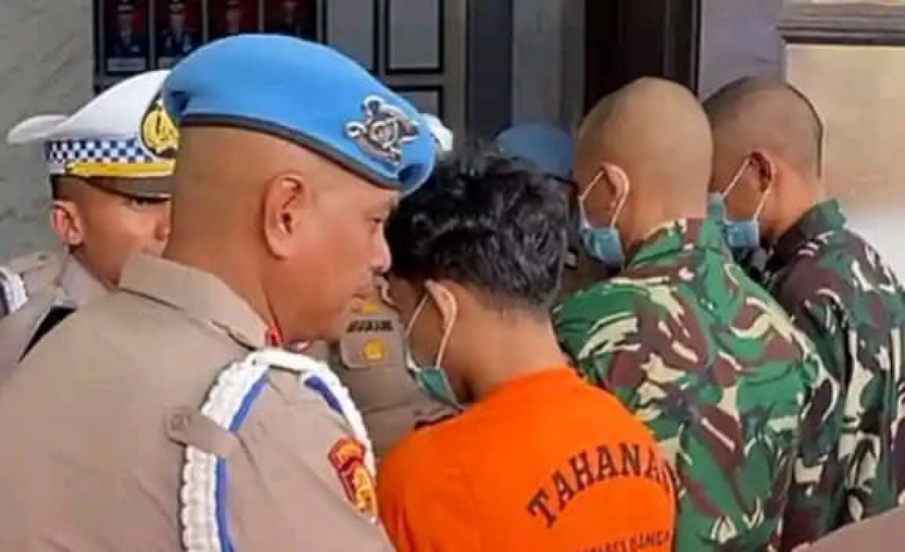 A tersangka penabrak Polisi hingga tewas