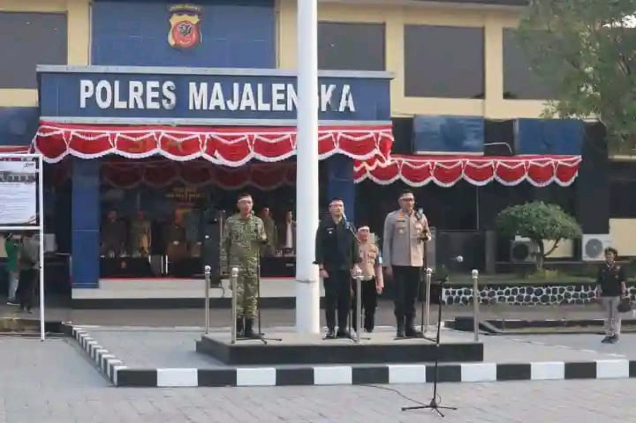 Danlanud SKI Hadiri Apel Kebangsaan Jaga Rawat Jawa Barat