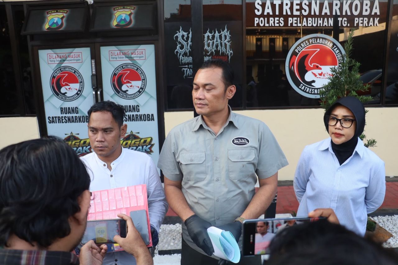 Residivis Kembali Ditangkap, Polisi Sita 89,81 Gram Sabu di Tanjung Perak