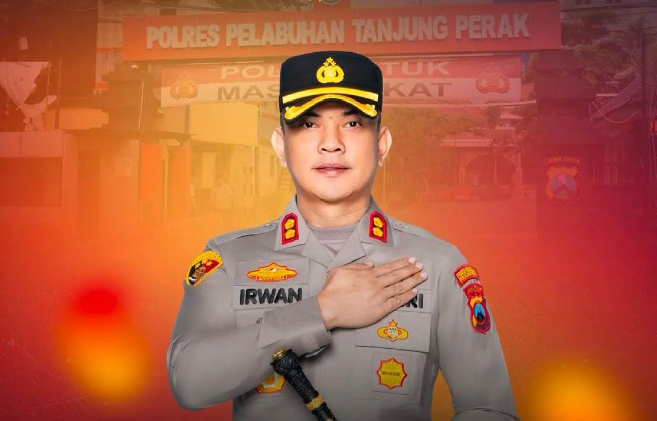 Kapolres Pelabuhan Tanjung Perak Irwan Kurniawan Az