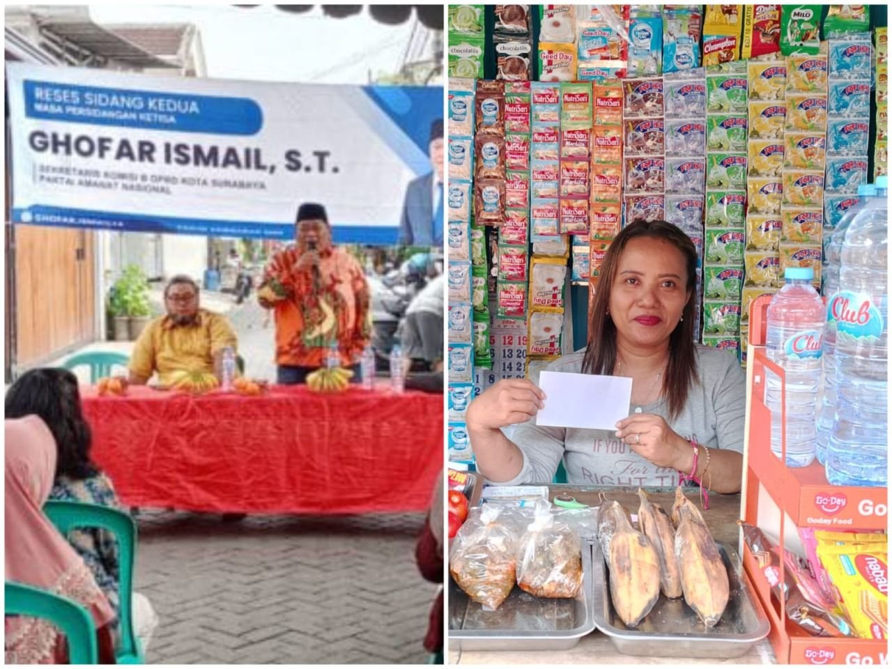 Tindak Lanjut Reses di Patemon, Ghofar Ismail Berikan Bantuan Modal UMKM