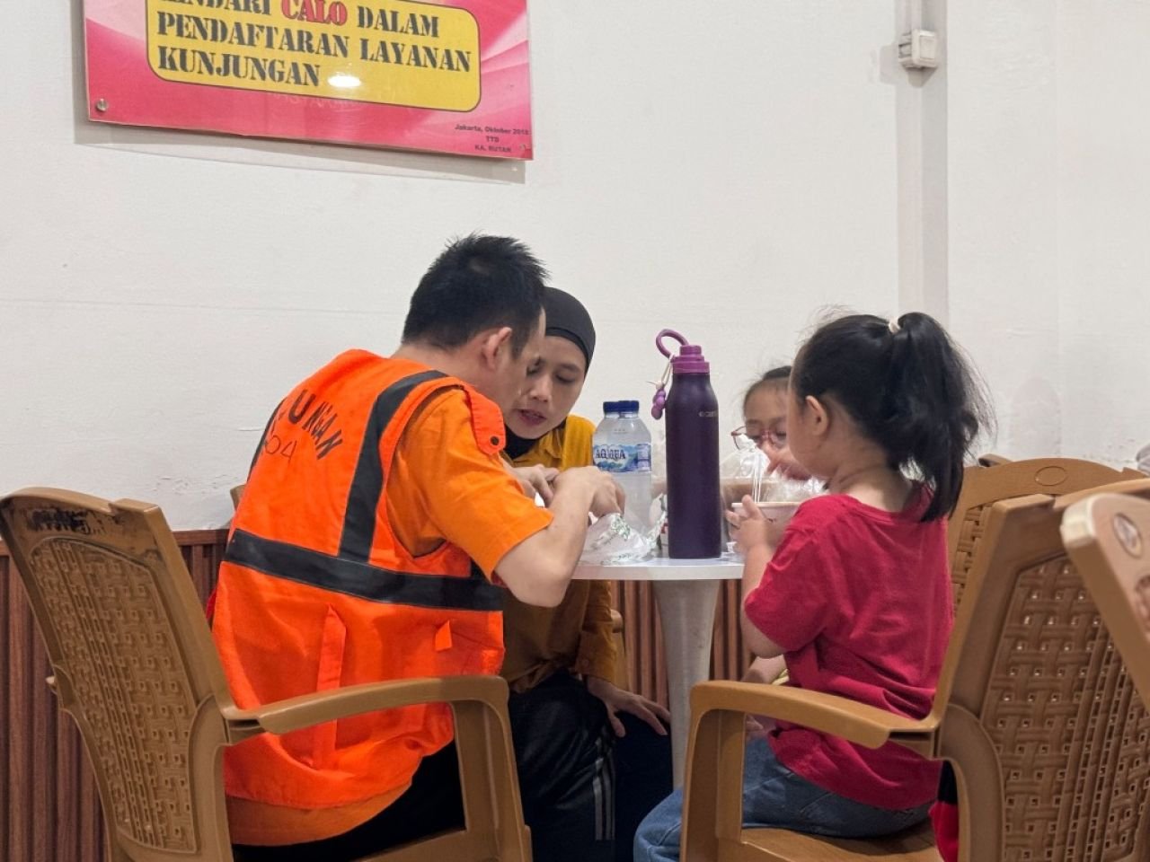 Layanan Kunjungan Anak di Rutan Jakarta Pusat, Warga Binaan Bisa Bertemu Keluarga