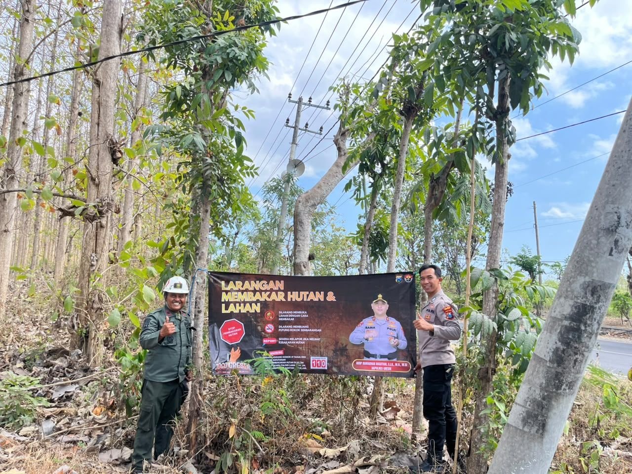 Sosialisasi dan edukasi pencegahan Karhutla