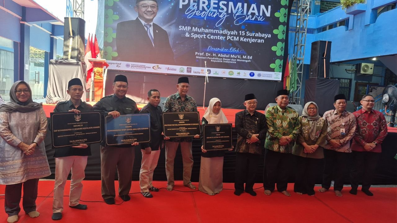 Peresmian Gedung SMP Muhammadiyah 15 dan Sport Center Kenjeran