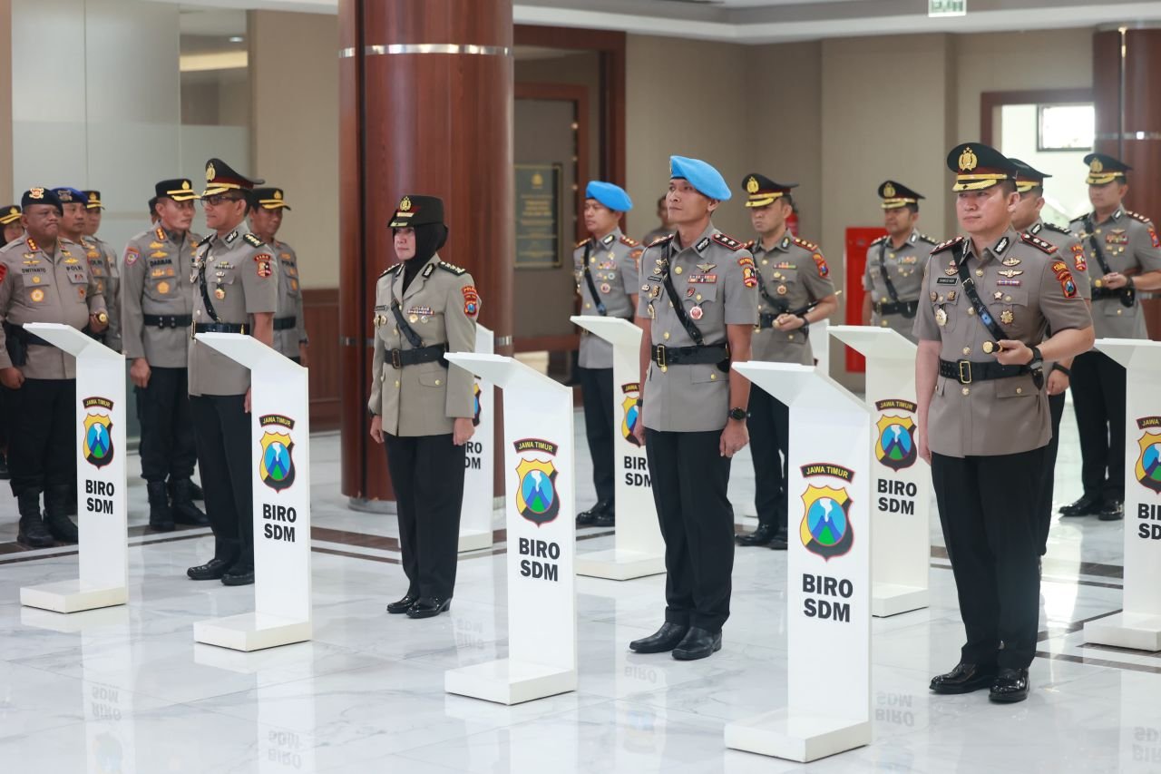 Sertijab Kabid TIK dan Sejumlah Kapolres Baru