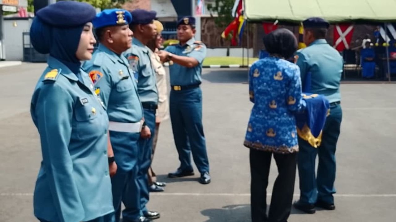 21 Personel Lanal Tegal Naik Pangkat, Ini Pesan Danlanal