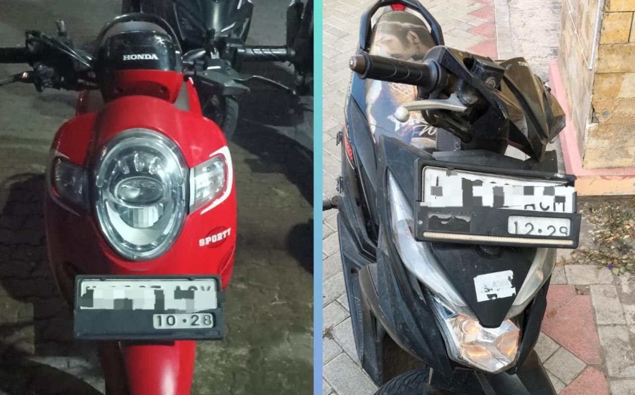 Polisi amankan barang bukti terduga pelaku curanmor