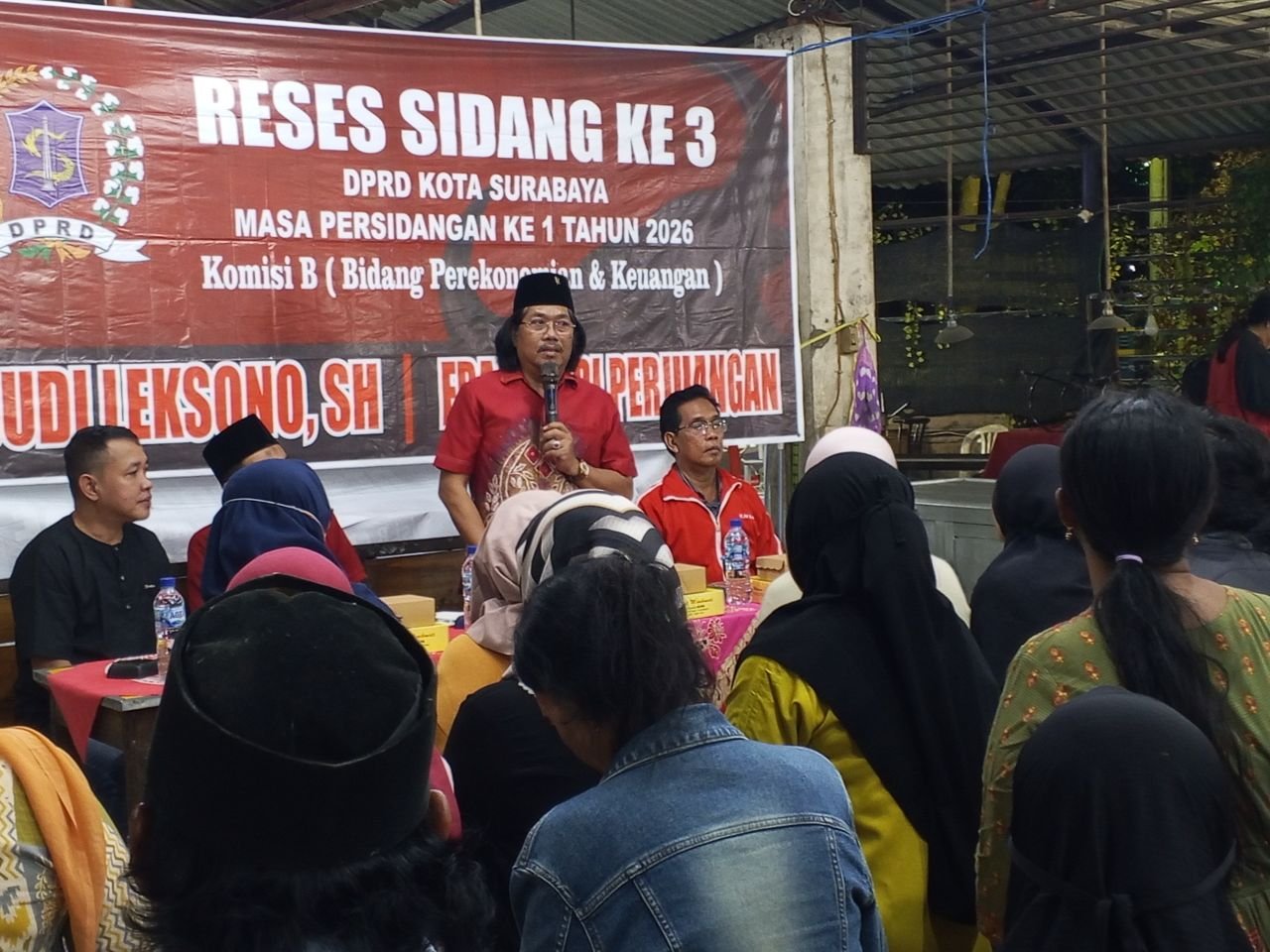 Budi Leksono Serap Aspirasi PKL Indrapura, Dorong Penataan Tanpa Penggusuran