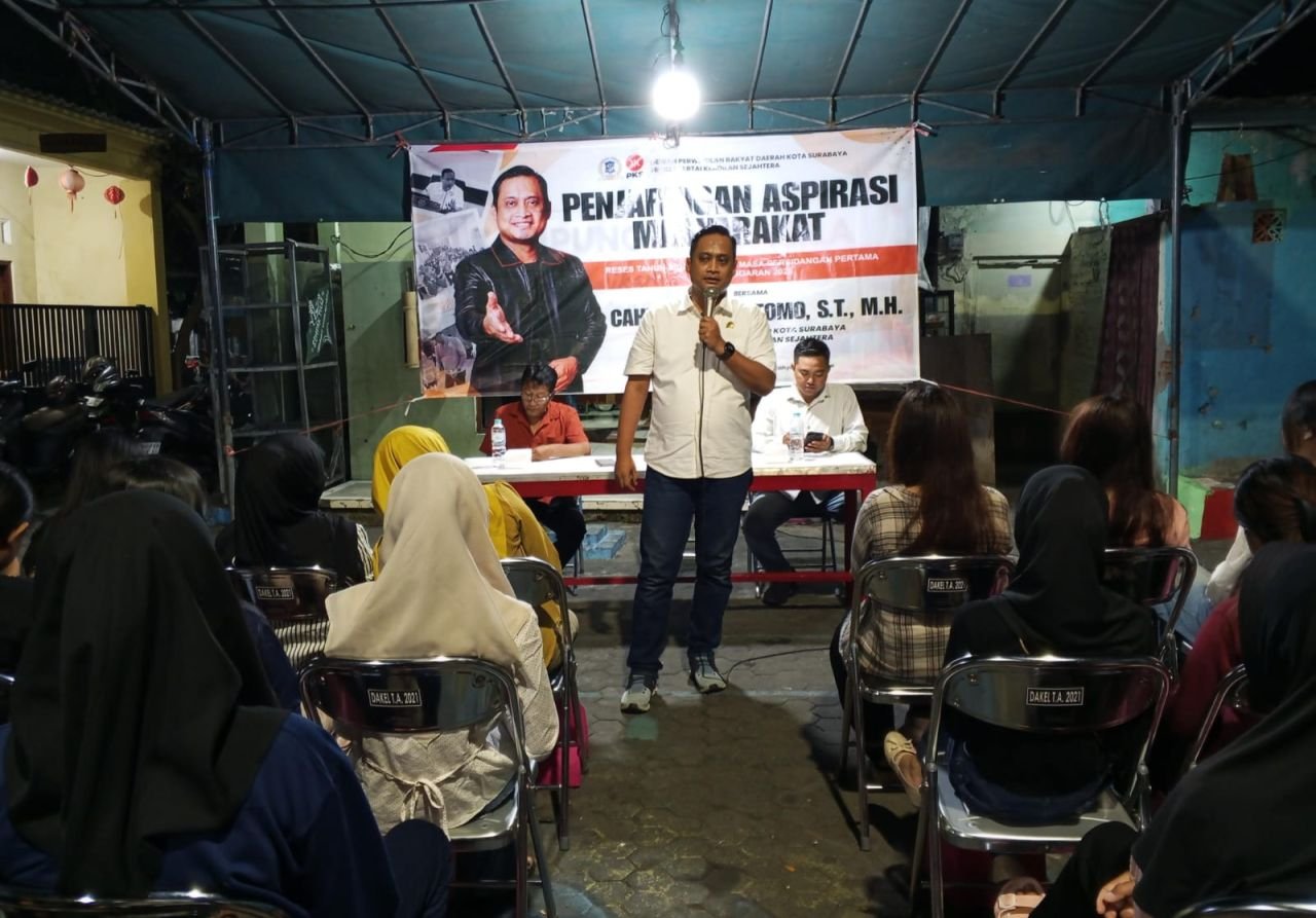 Reses di Ngagel, Cahyo Siswo Utomo Soroti SHS dan Akses Sertifikasi Kerja ‎