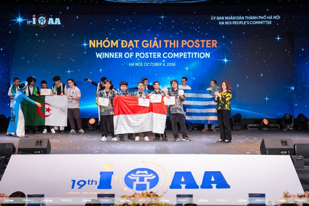 Murid Indonesia yang menjadi delegasi pada ajang IOAA 2026